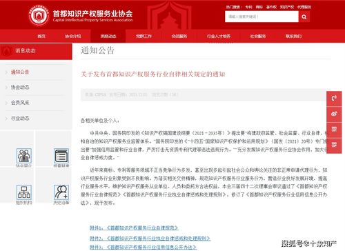 北京市發布新規 強化知識產權服務行業自律管理